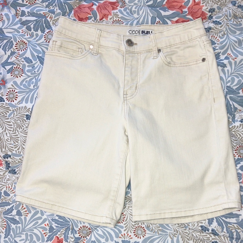 Code Bleu Petite Bermuda Jean Shorts